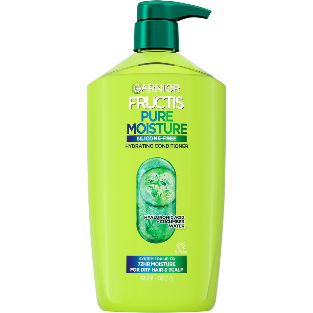 Garnier Fructis Pure Moisture Hydrating Conditioner For Dry Hair And Scalp 32.3 Fluid Ounce 1 Count