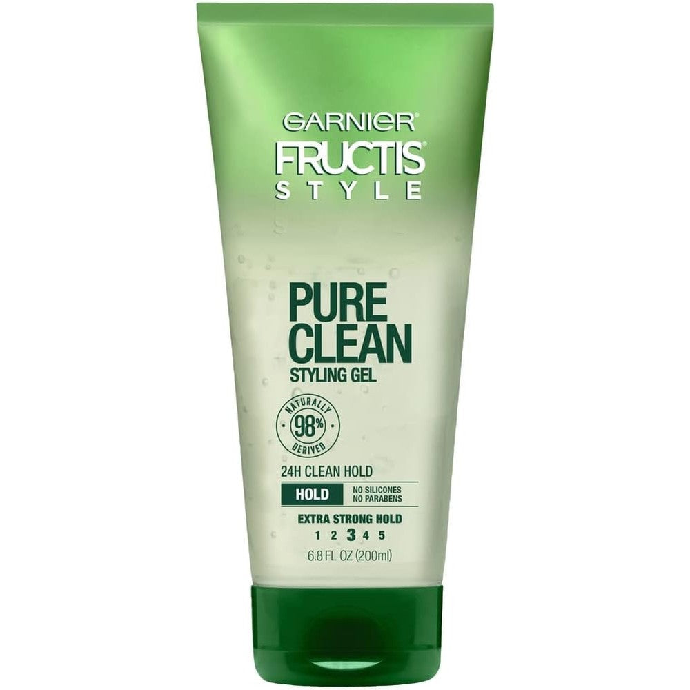 Garnier Fructis Pure Clean Extra Strong Hold Styling Gel 200 Milliliters