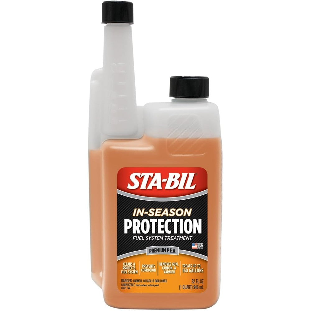STA-BIL In-Season 360 Protection Fuel System Treatment And Fuel Stabilizer For Ethanol Damage Prevention 32 Fluid Ounce