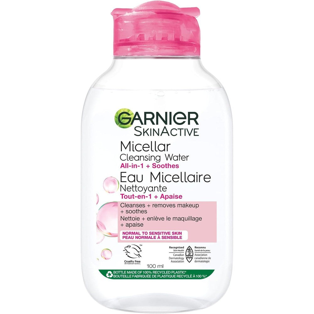 Garnier SkinActive Micellar Cleansing Water For All Skin Types 3.4 Fluid Ounces