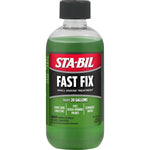 STA-BIL Fast Fix Small Engine Treatment Alcohol Free Fuel System Cleaner For Carburetors And Injectors Green Eight Ounce
