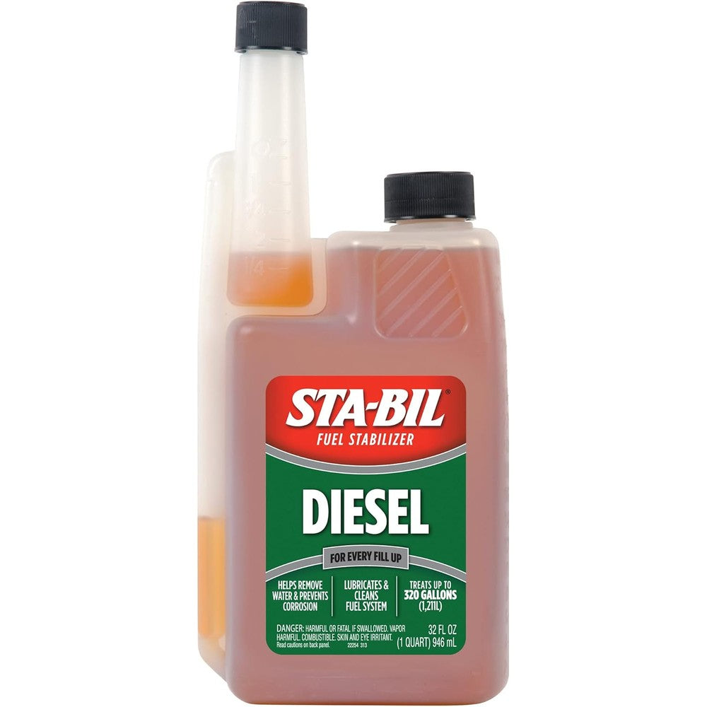 Sta-Bil Diesel Formula Fuel Stabilizer And Performance Improver Multi Purpose Additive 32 Fluid Ounces