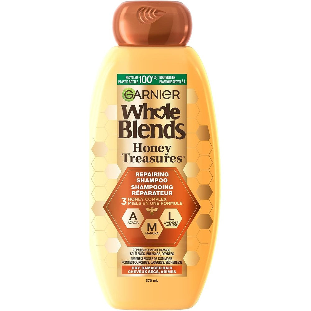 Garnier Whole Blends Repairing Shampoo Honey Treasures 12.5 Fluid Ounce