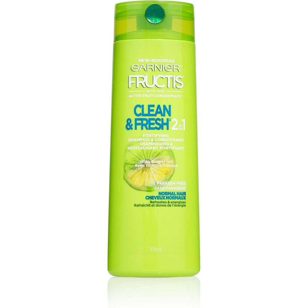 Garnier Fructis Daily Care 2-In-1 Fortifying Shampoo And Conditioner With Grapefruit Extract 12.5 Fluid Ounce