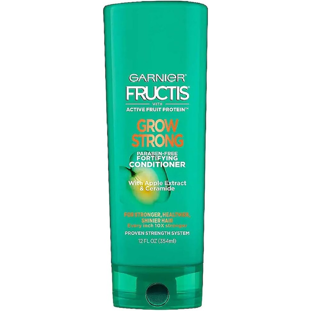 Garnier Fructis Grow Strong Fortifying Conditioner 12 Fluid Ounces Pack Of 2