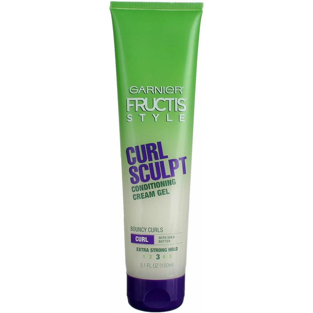 Garnier Fructis Style Curl Sculpt Conditioning Cream Gel Extra Strong 5 Fluid Ounces Pack Of 2