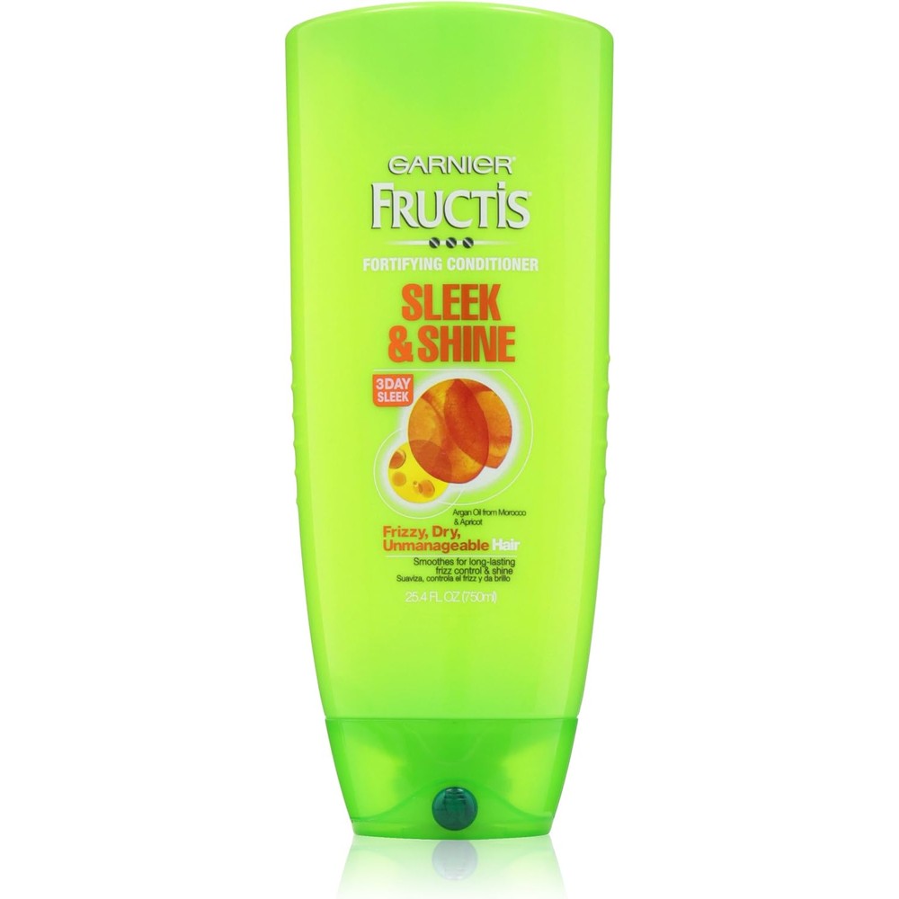 Garnier Fructis Sleek And Shine Conditioner With Argan Oil From Morocco 25.4 Fluid Ounce