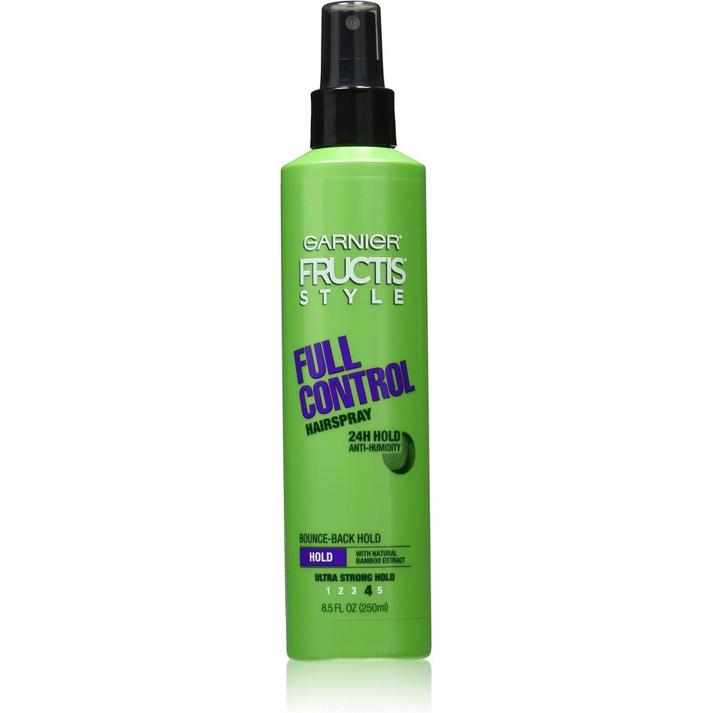 Garnier Fructis Style Full Control Anti-Humidity Hairspray Non-Aerosol Ultra Strong Hold 8.5 Fluid Ounce