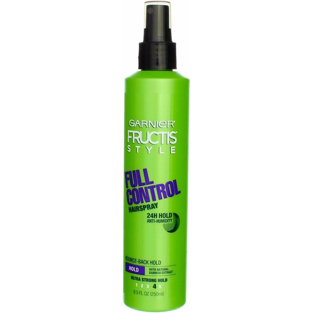 Garnier Fructis Style Full Control Anti-Humidity Non Aerosol Hairspray Ultra Strong Hold 8.5 Fluid Ounce