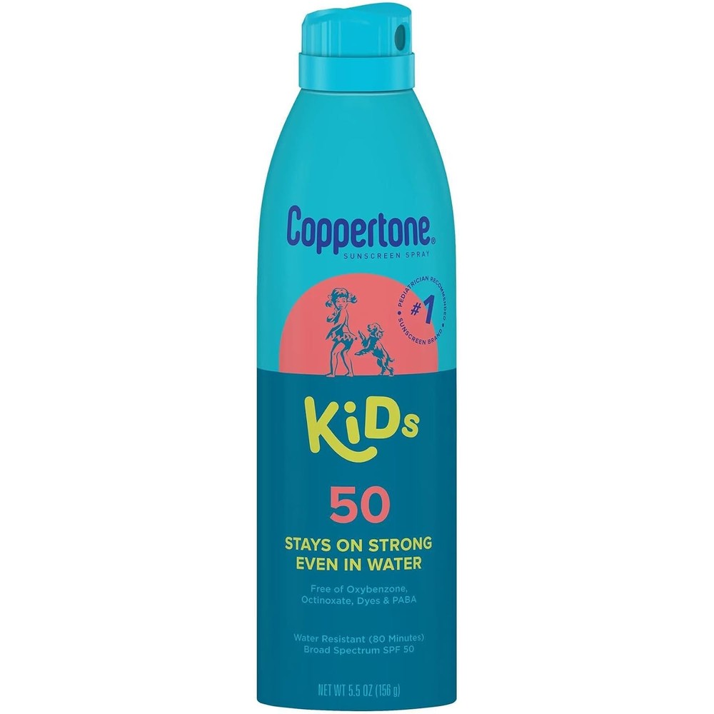 Coppertone Kids Sunscreen Continuous Spray SPF 50 5.5 Ounce