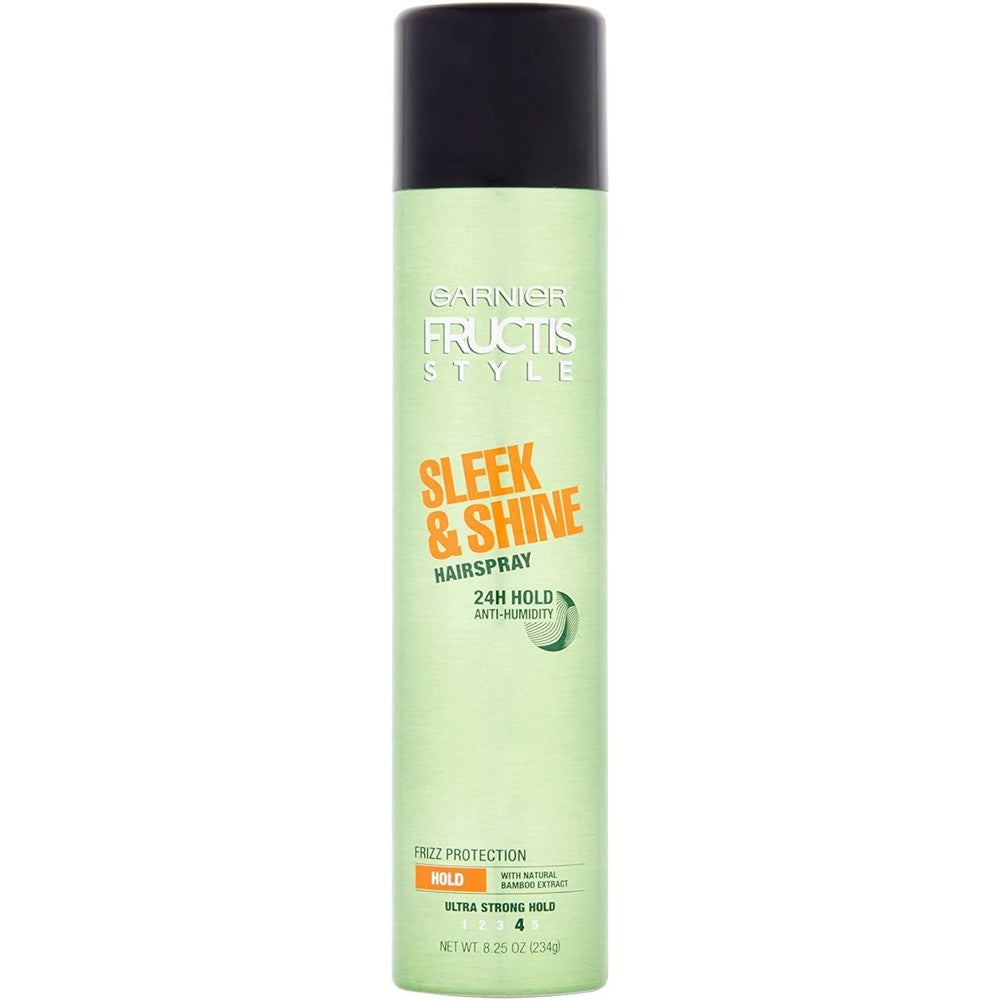 Garnier Fructis Style Anti-Humidity Hairspray Sleek And Shine 8.25 Ounce Pack Of 2