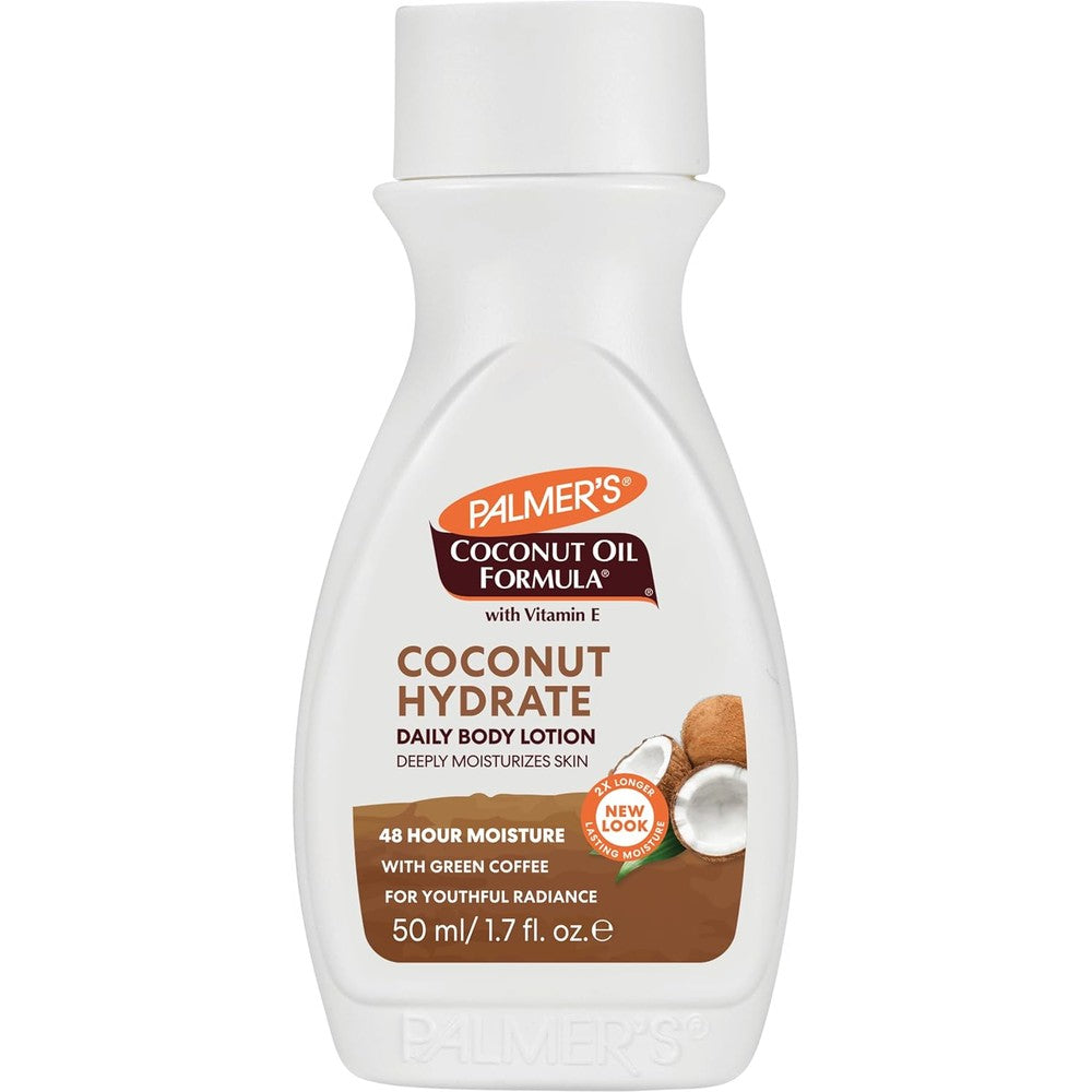Palmer's Coconut Oil Formula Daily Body Lotion With Vitamin E And Tahitian Monoi Oil Travel Size 50 Milliliters