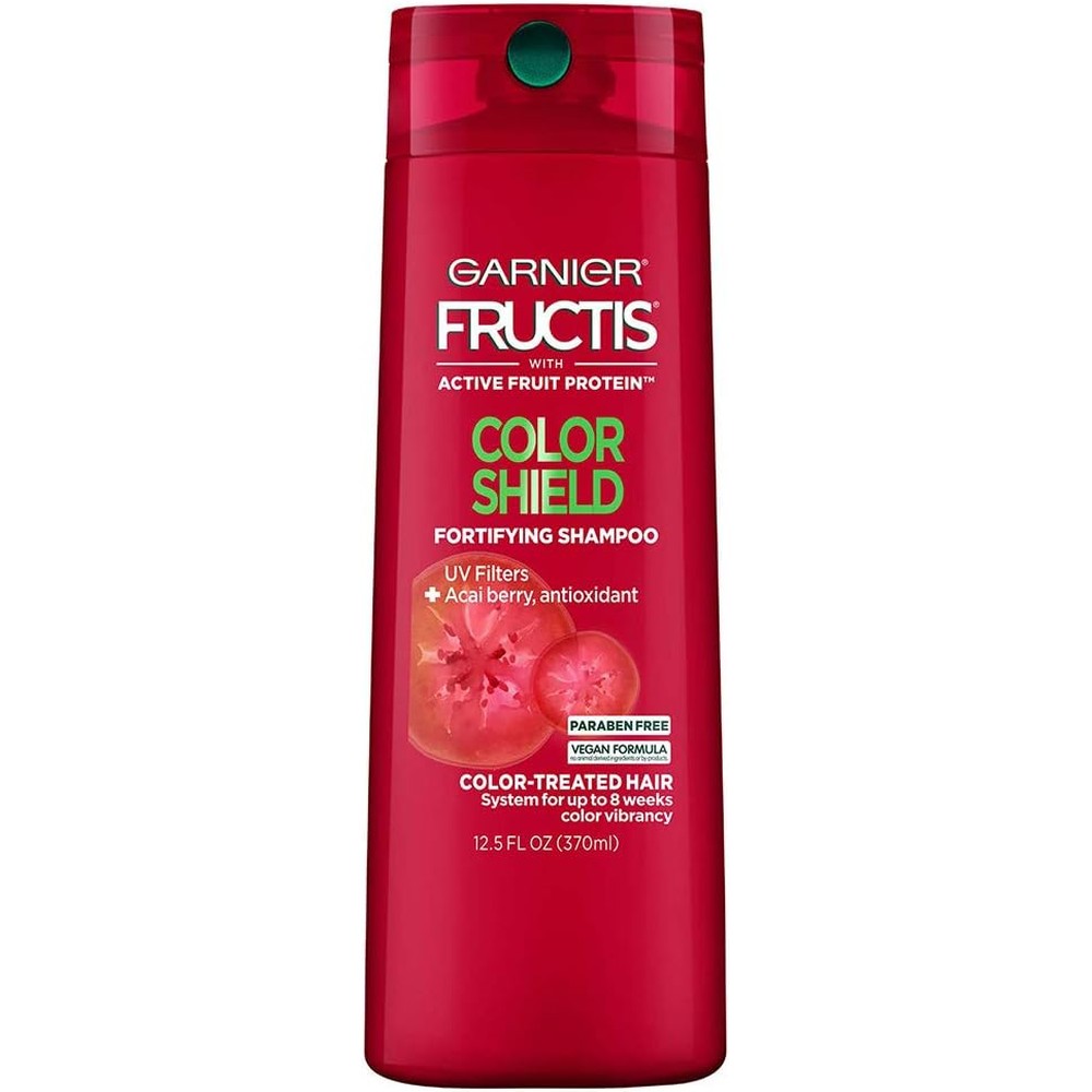 Garnier Fructis Color Shield Fortifying Shampoo 12.5 Fluid Ounces Pack Of 2
