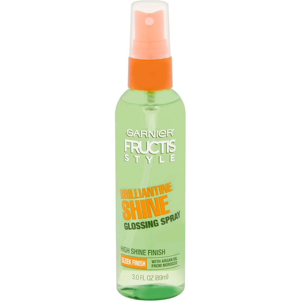 Garnier Fructis Style Brilliantine Shine Glossing Spray 3 Fluid Ounce Pack of 2