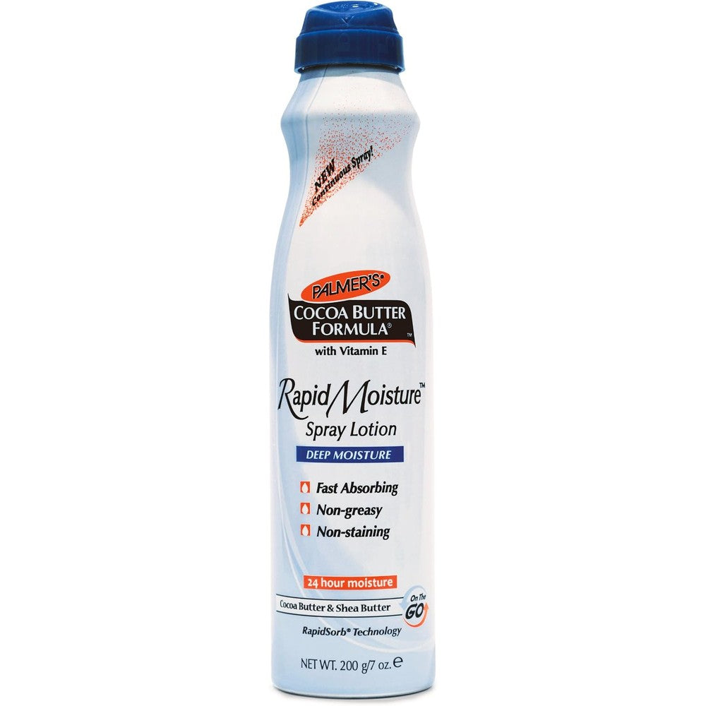 Palmer's Cocoa Butter Formula Rapid Moisture Spray Lotion 7 Ounce