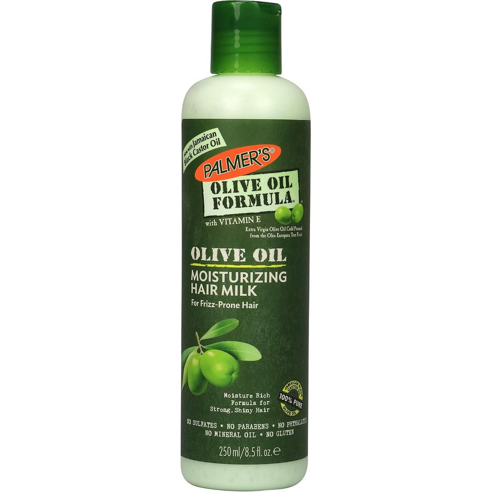 Palmer's Olive Oil Formula Moisturizing Hair Milk For Frizz Prone Hair With Extra Virgin Olive Oil And Vitamin E 8.5 Ounce