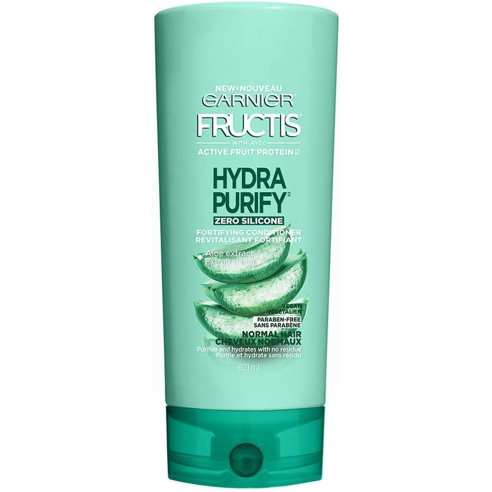 Garnier Fructis Pure Clean Fortifying Conditioner Infused With Aloe Extract And Vitamin E For Normal Hair 21 Fluid Ounce