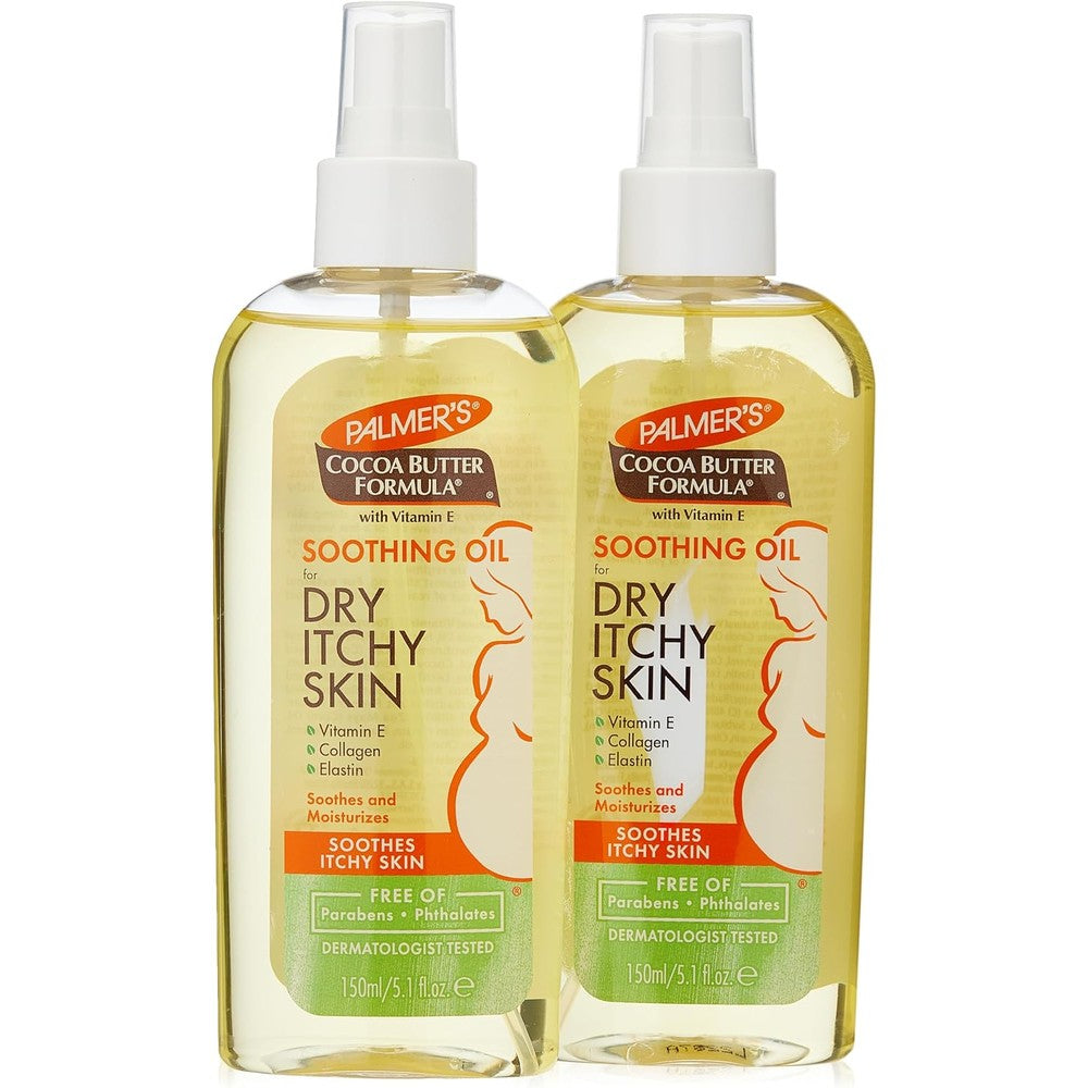 Palmer's Cocoa Butter Formula Soothing Oil 5.10 Fluid Ounce Pack of 2