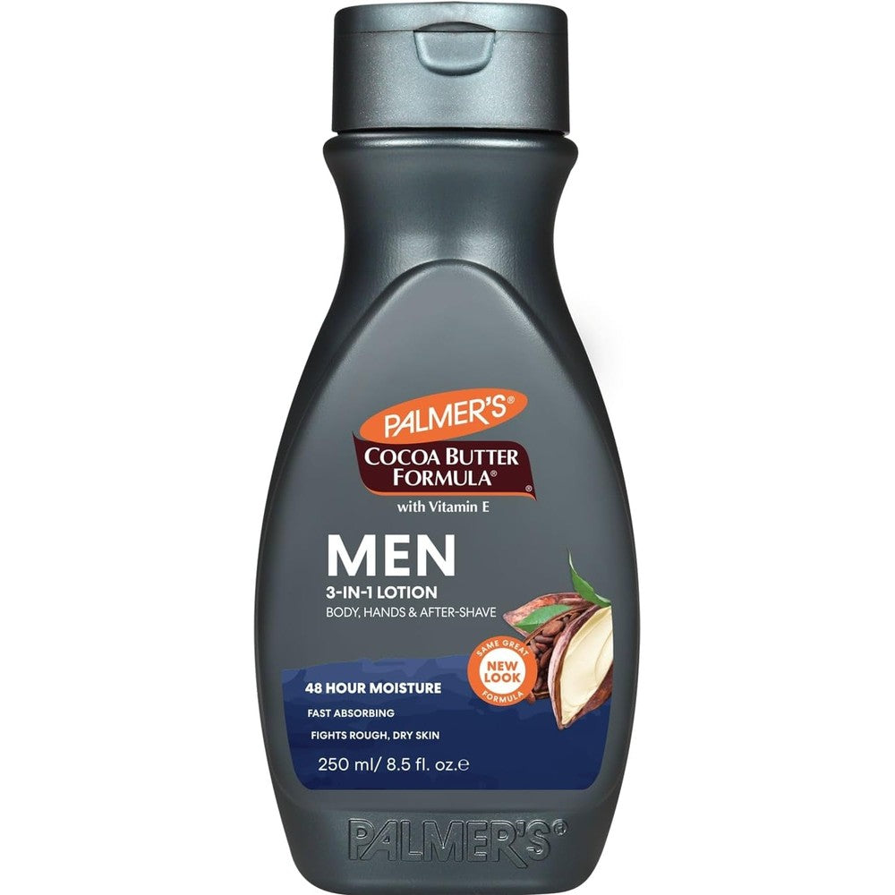 Palmer's Cocoa Butter Formula Body And Face Lotion With Vitamin E For Men 8.5 Fluid Ounce Pack Of 2