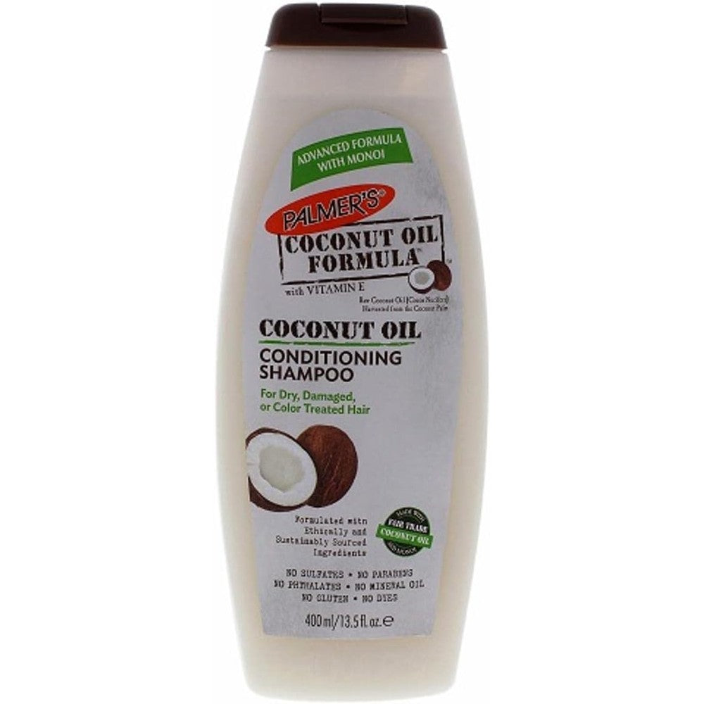 Palmer's Coconut Oil Formula Conditioning Shampoo For Dry Damaged Or Color Treated Hair 400 Milliliters