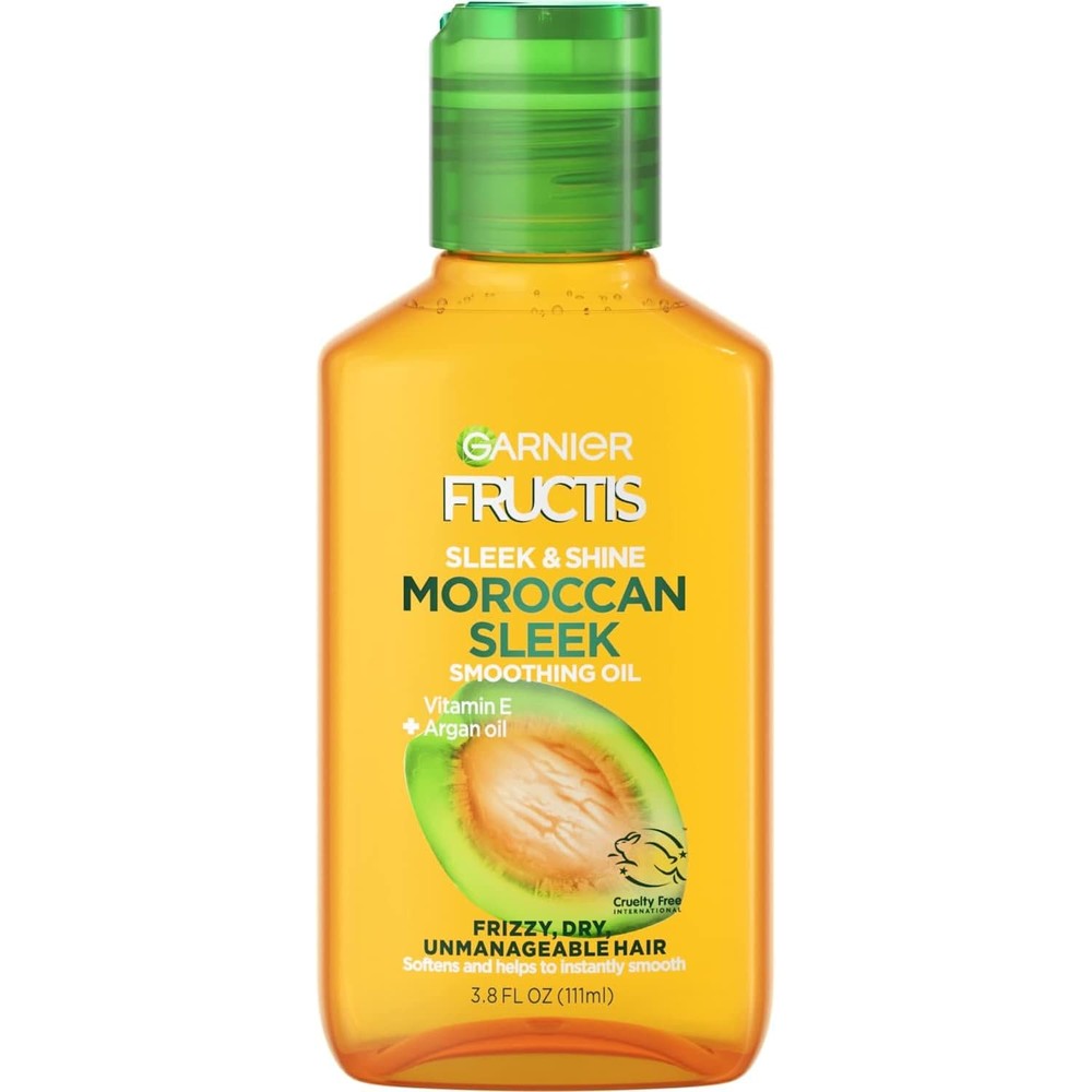 Garnier Fructis Sleek And Shine Moroccan Oil Treatment 3.75 Fluid Ounce Pack Of 2