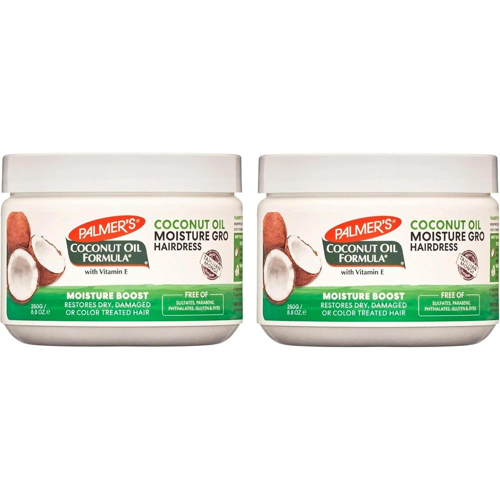 Palmer's Coconut Oil Formula Moisture Gro Hairdress 8.8 Ounces Pack of 2