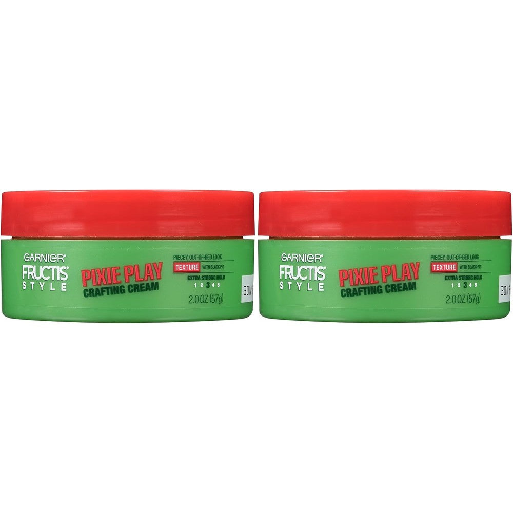 Garnier Fructis Style Pixie Play Crafting Cream Extra Strong Hold 2.0 Ounce 2 Count