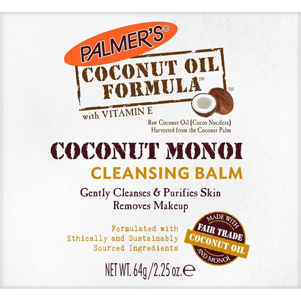 Palmer's Coconut Oil Formula Coconut Monoi Facial Cleansing Balm and Makeup Remover 2.25 Ounces