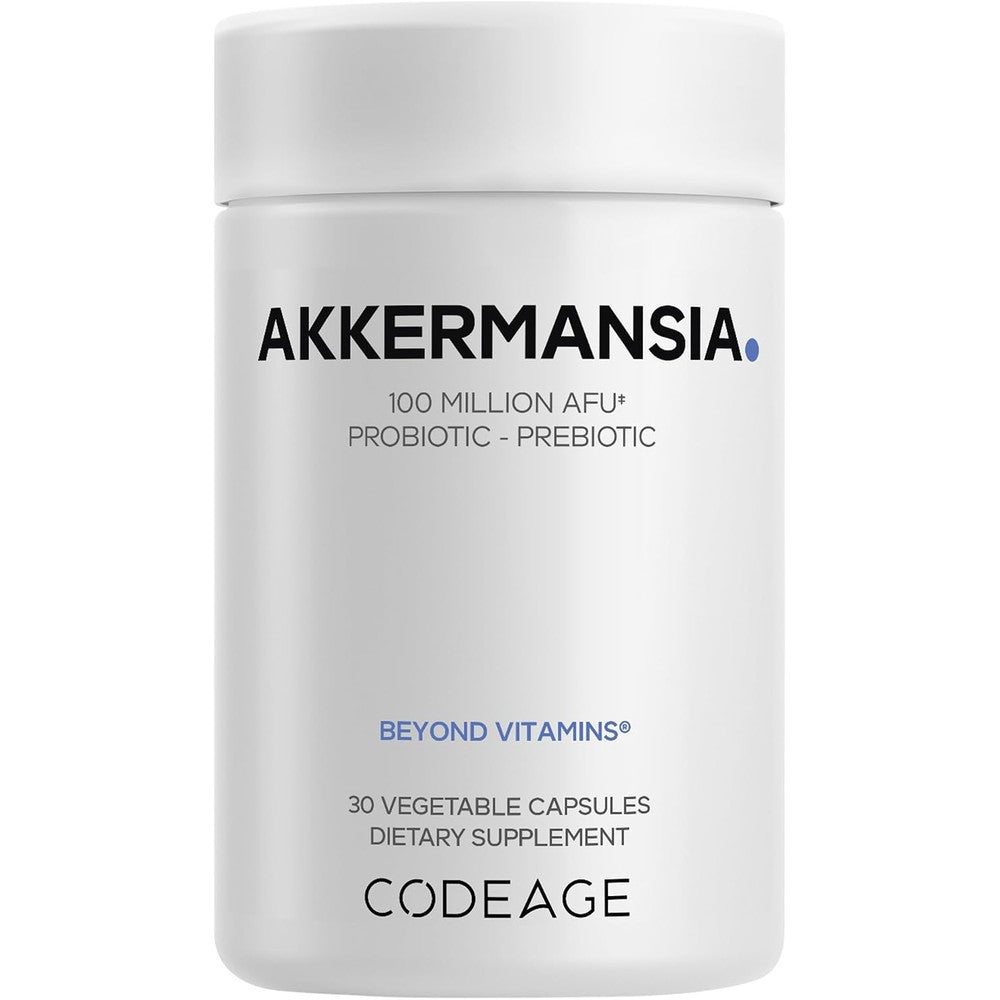 Codeage Akkermansia Probiotic 100 Million AFU With Chicory Inulin 30 Capsules