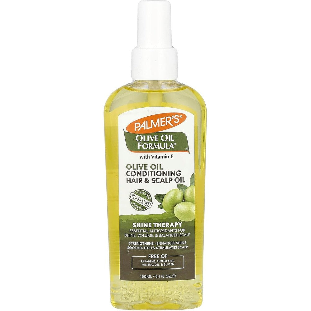 Palmer's Olive Oil Formula Conditioning Hair and Scalp Spray Oil with Vitamin E and Jamaican Black Castor Oil 5.1 Fluid Ounce 150ml