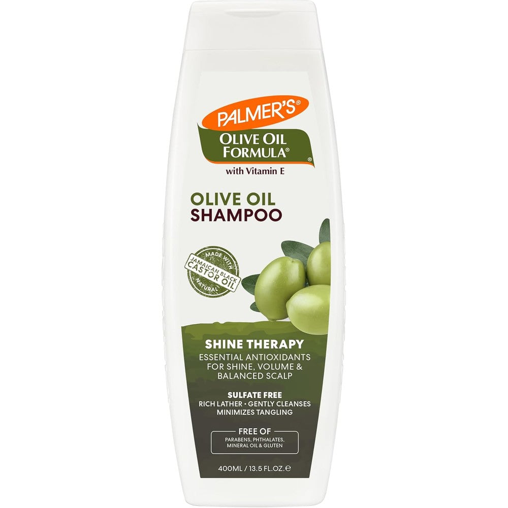 Palmer's Olive Oil Formula Shine Therapy Smoothing Shampoo For Frizz Control 13.5 Ounce Pack Of 2