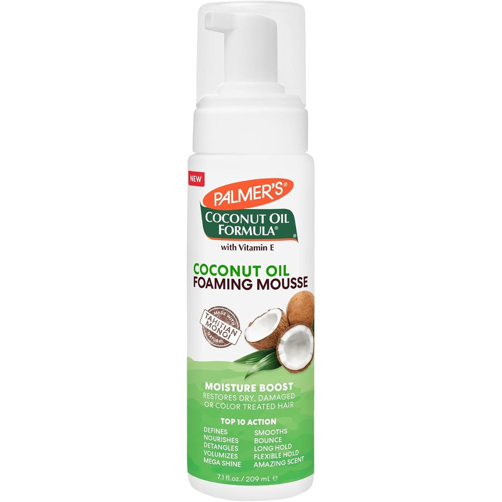 Palmer's Coconut Oil Formula Foaming Hair Mousse With Vitamin E 7.1 Fluid Ounce