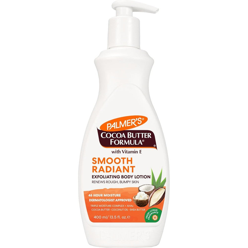 Palmer's Cocoa Butter Smooth Radiant Exfoliating Body Lotion 13.5 Fluid Ounces