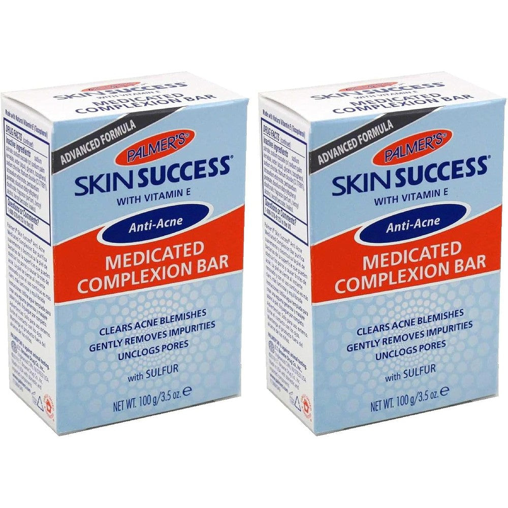 Palmer's Skin Success Anti-Acne Medicated Complexion Bar Soap with Sulfur and Vitamin E 3.50 Ounce