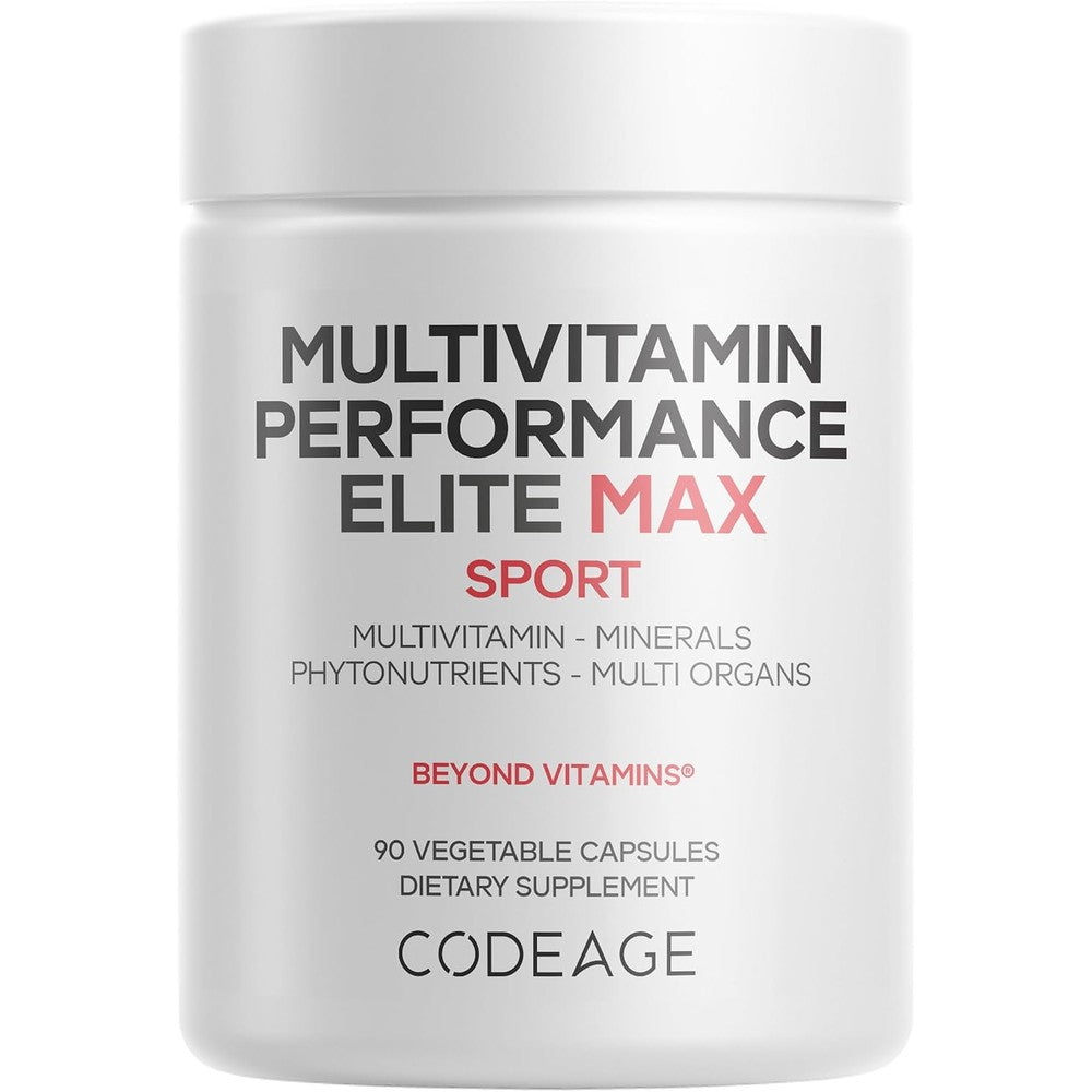 Codeage Multivitamin Performance Elite Max Vitamins Minerals 90 Capsules