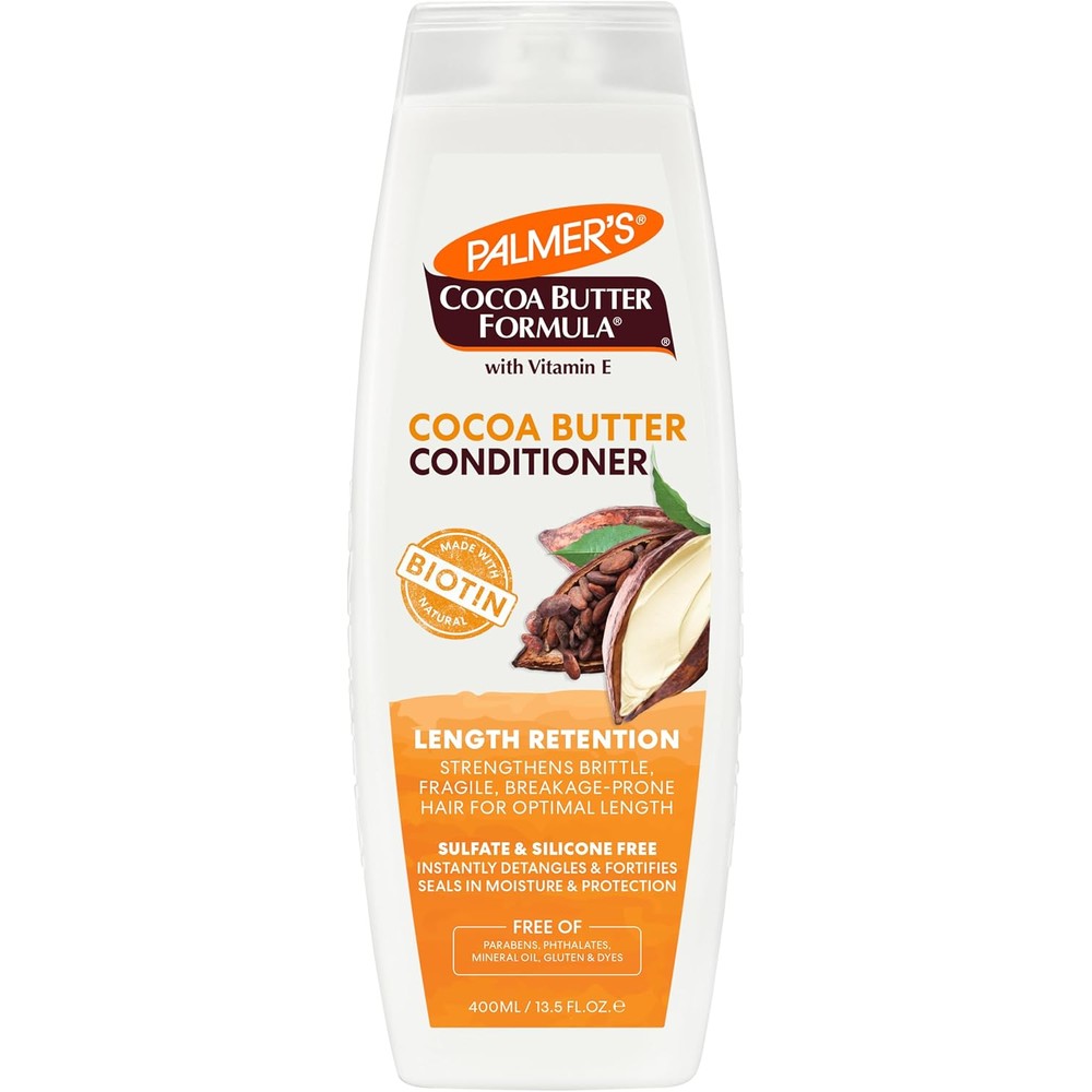 Palmer's Cocoa Butter And Biotin Length Retention Hair Conditioner Strengthening And Hydrating Formula 13.5 Fluid Ounce