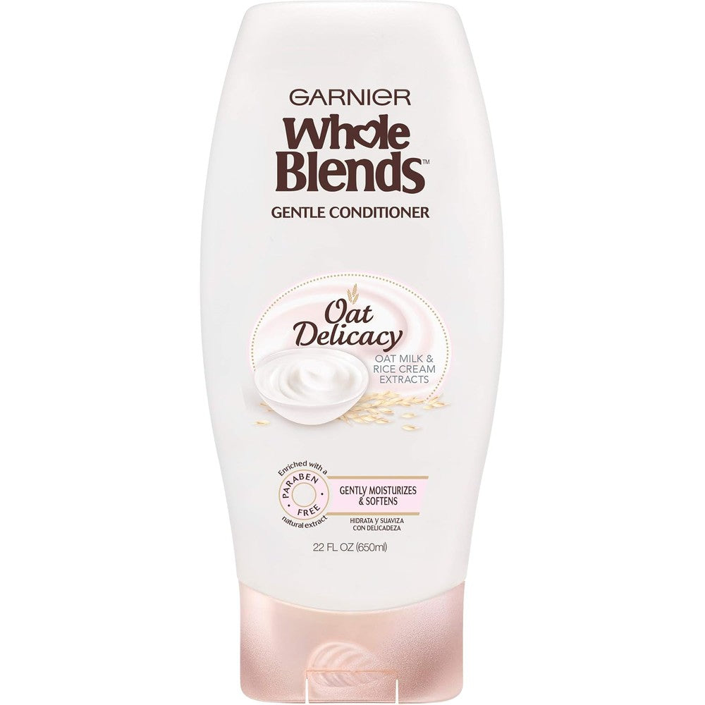 Garnier Whole Blends Gentle Conditioner Oat Delicacy For Sensitive Scalp 22 Fluid Ounces