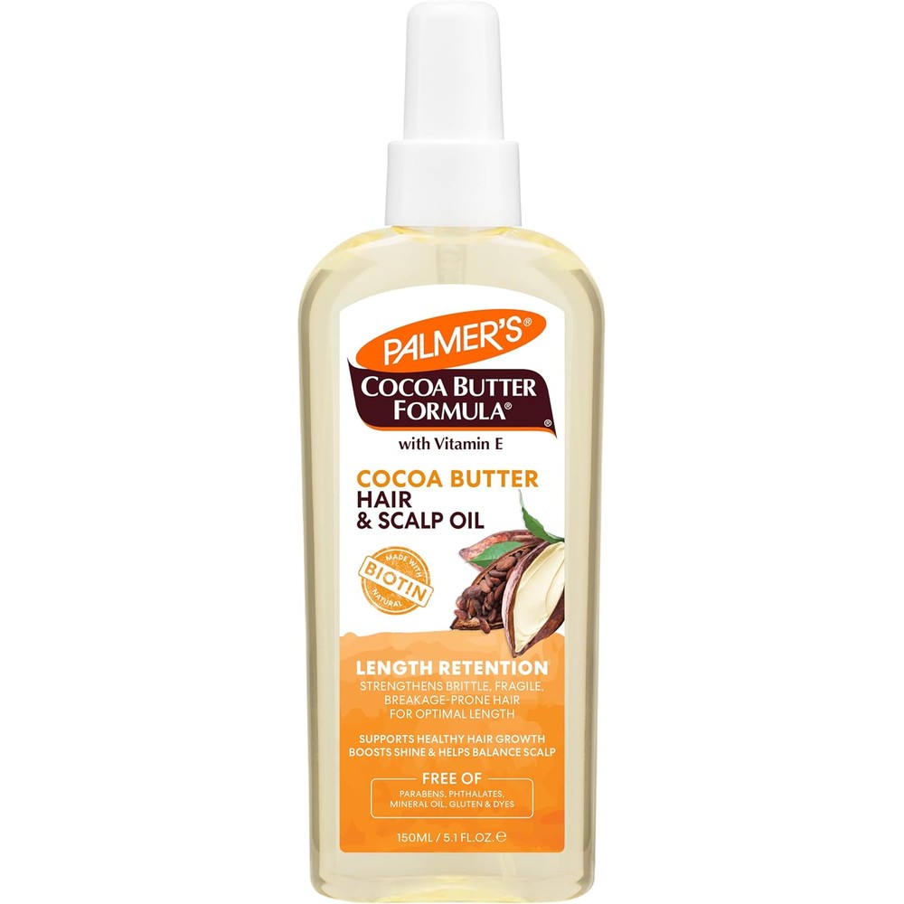 Palmer's Cocoa Butter And Biotin Length Retention Hair And Scalp Oil 5.1 Fluid Ounce