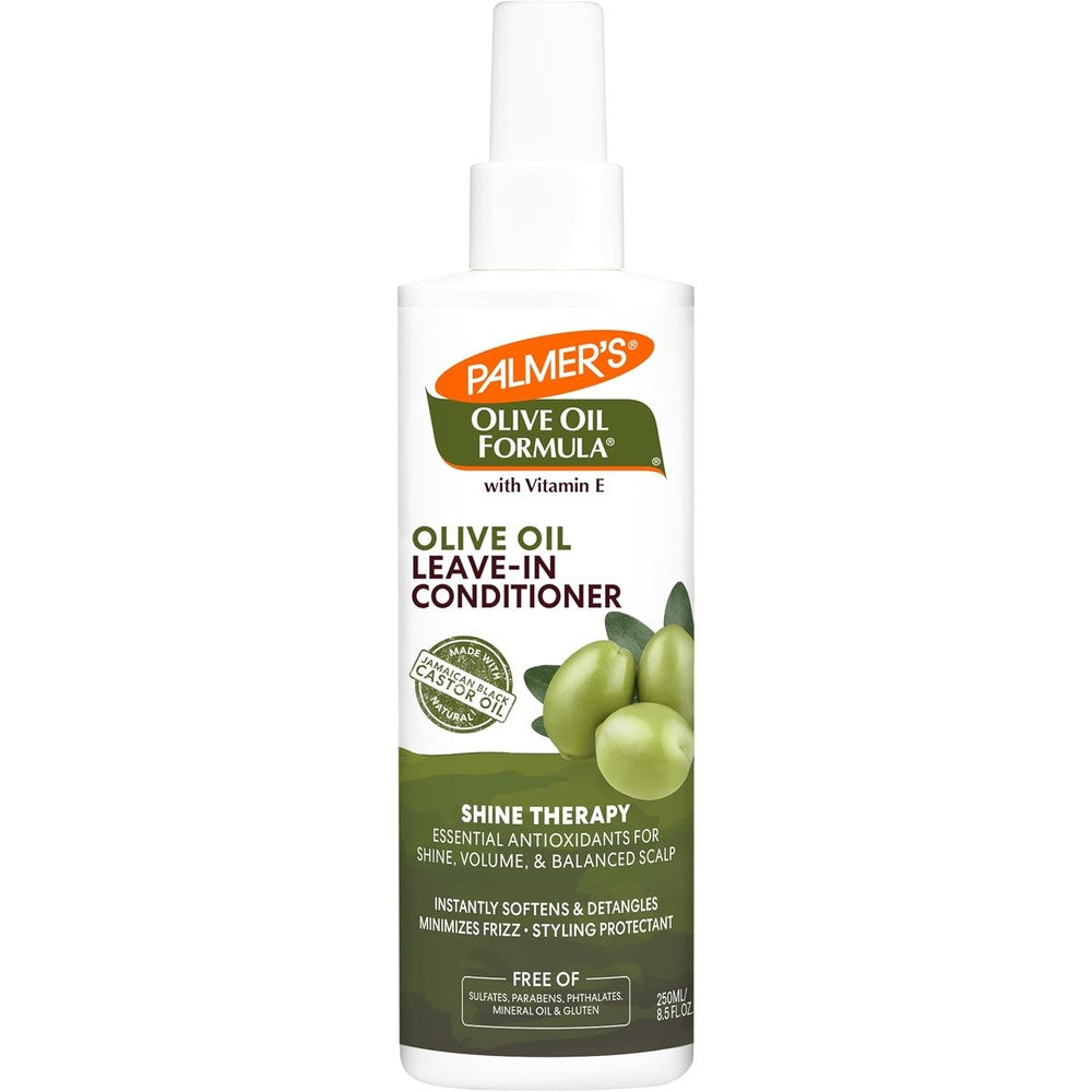 Palmer's Olive Oil Formula Shine Therapy Leave In Conditioner Spray Intense Hydrating Treatment 250 Milliliters