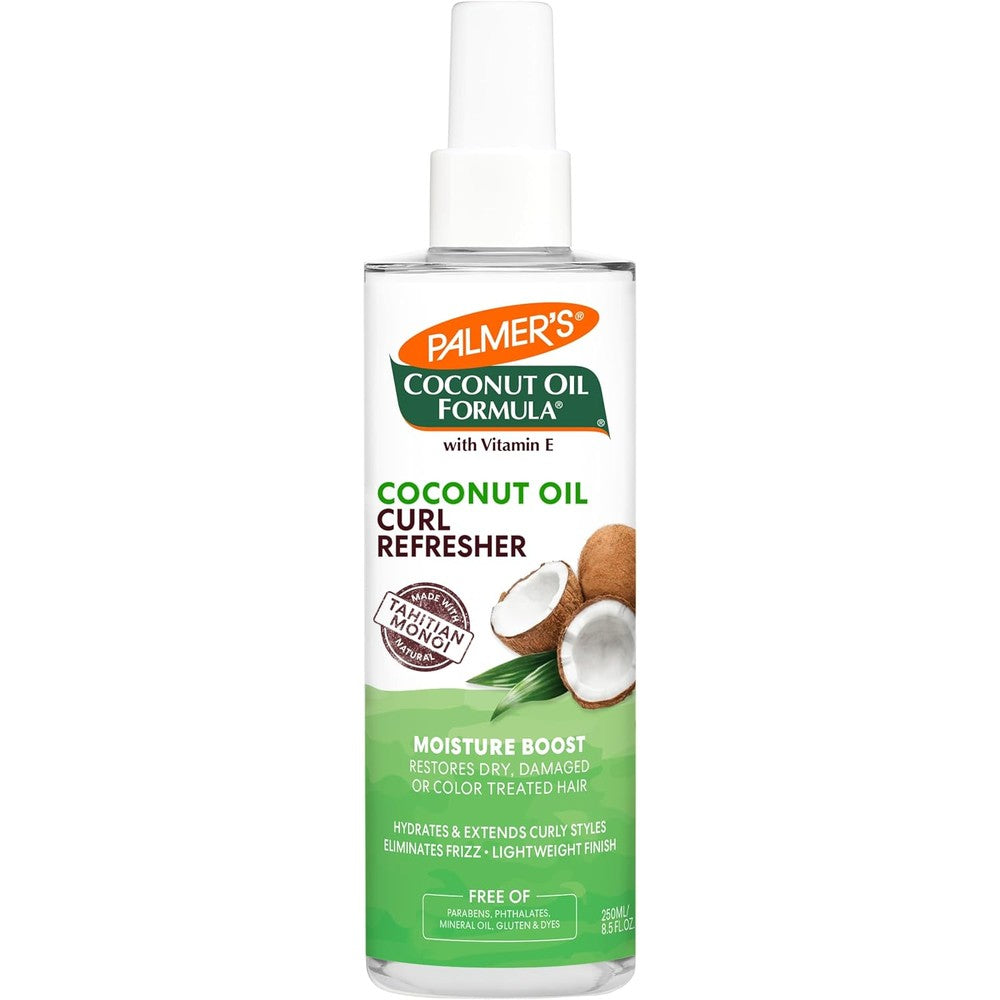 Palmer's Coconut Oil Formula Moisture Boost Curl Refresher Spray 8.5 Fluid Ounces