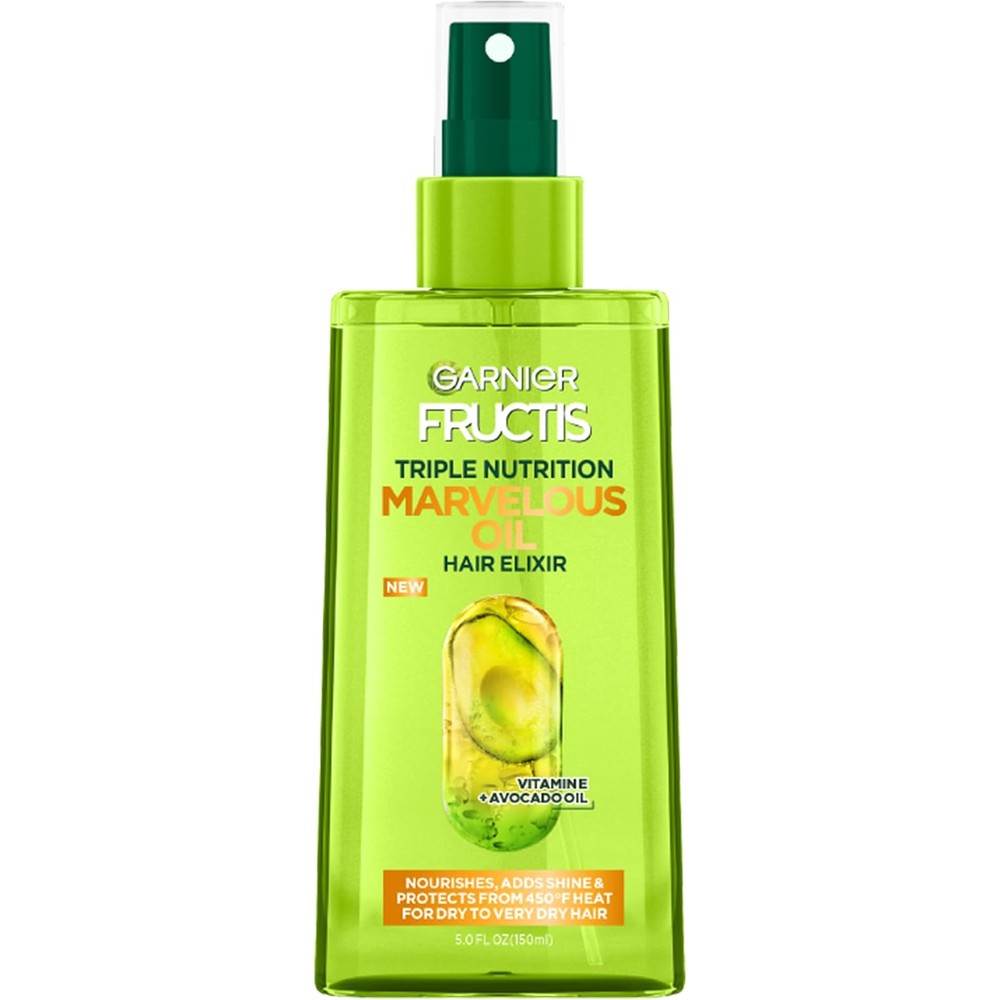Garnier Fructis Triple Nutrition Marvelous Oil Hair Elixir 5.0 Fluid Ounce