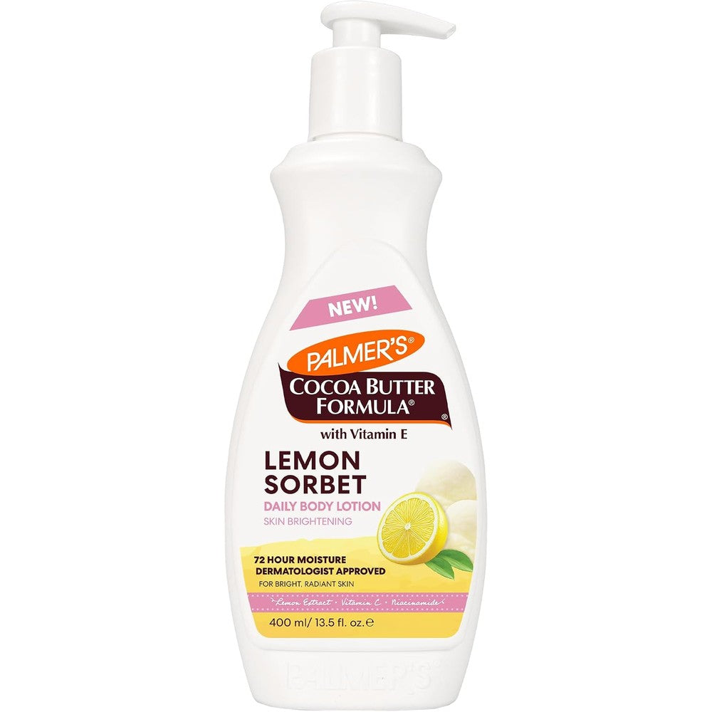 Palmer's Cocoa Butter Formula Lemon Sorbet Brightening Body Lotion 13.5 Fluid Ounces