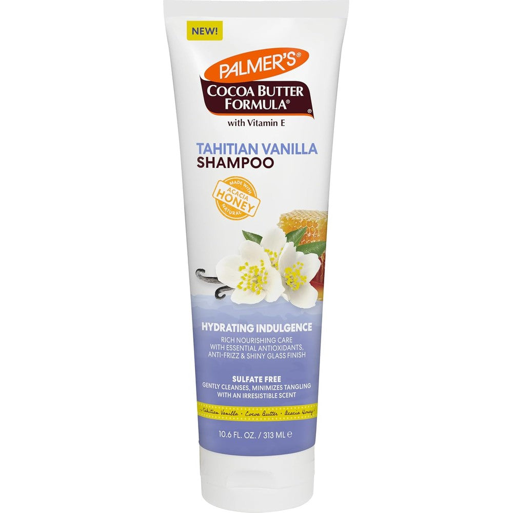 Palmer's Cocoa Butter Formula Tahitian Vanilla Hydrating Hair Shampoo With Vitamin E And Acacia Honey 10.6 Fluid Ounce