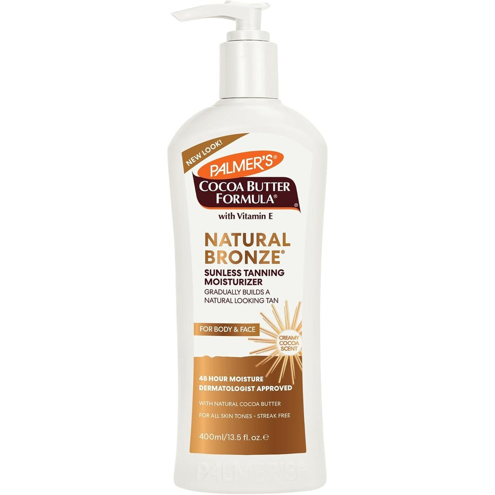 Palmer's Natural Bronze Cocoa Butter Formula Gradual Self Tanner Body Lotion With Vitamin E 13.5 Ounce