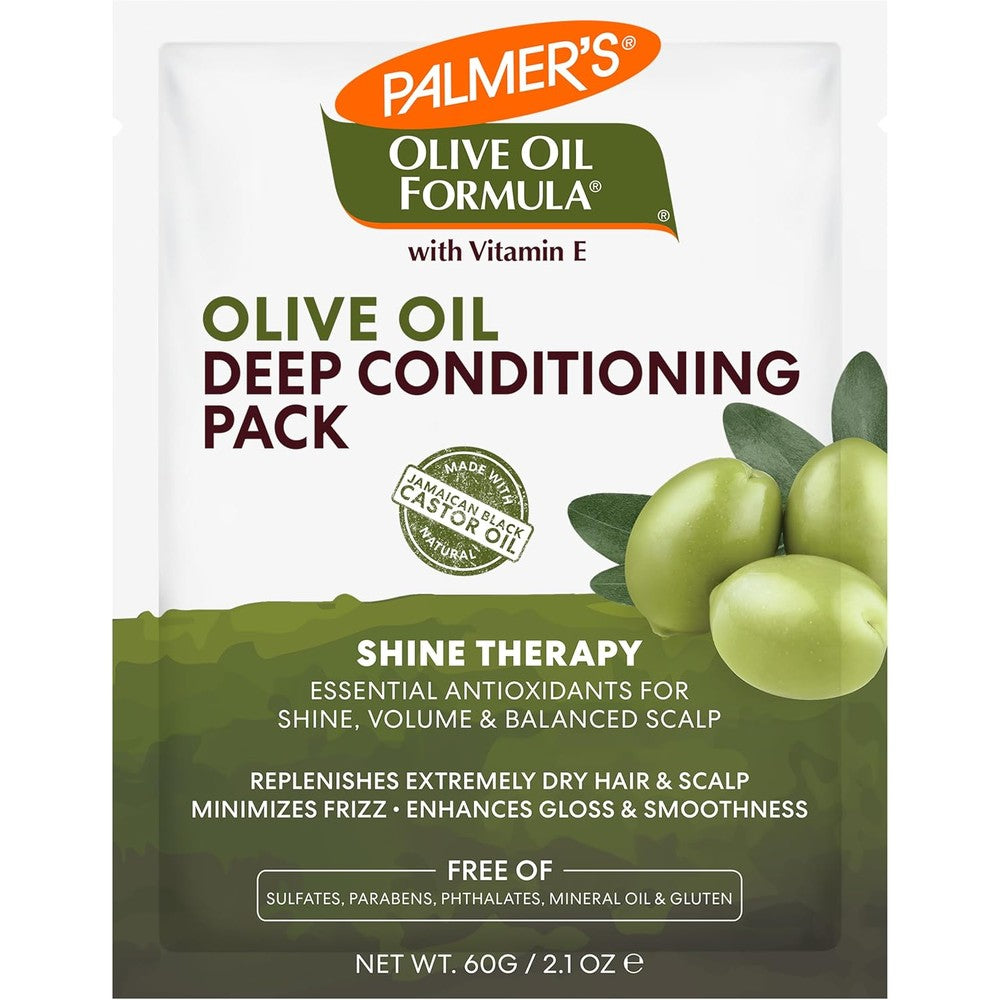 Palmer's Olive Oil Formula Shine Therapy Deep Conditioning Hair Mask For Extremely Dry Hair 2.1 Ounces