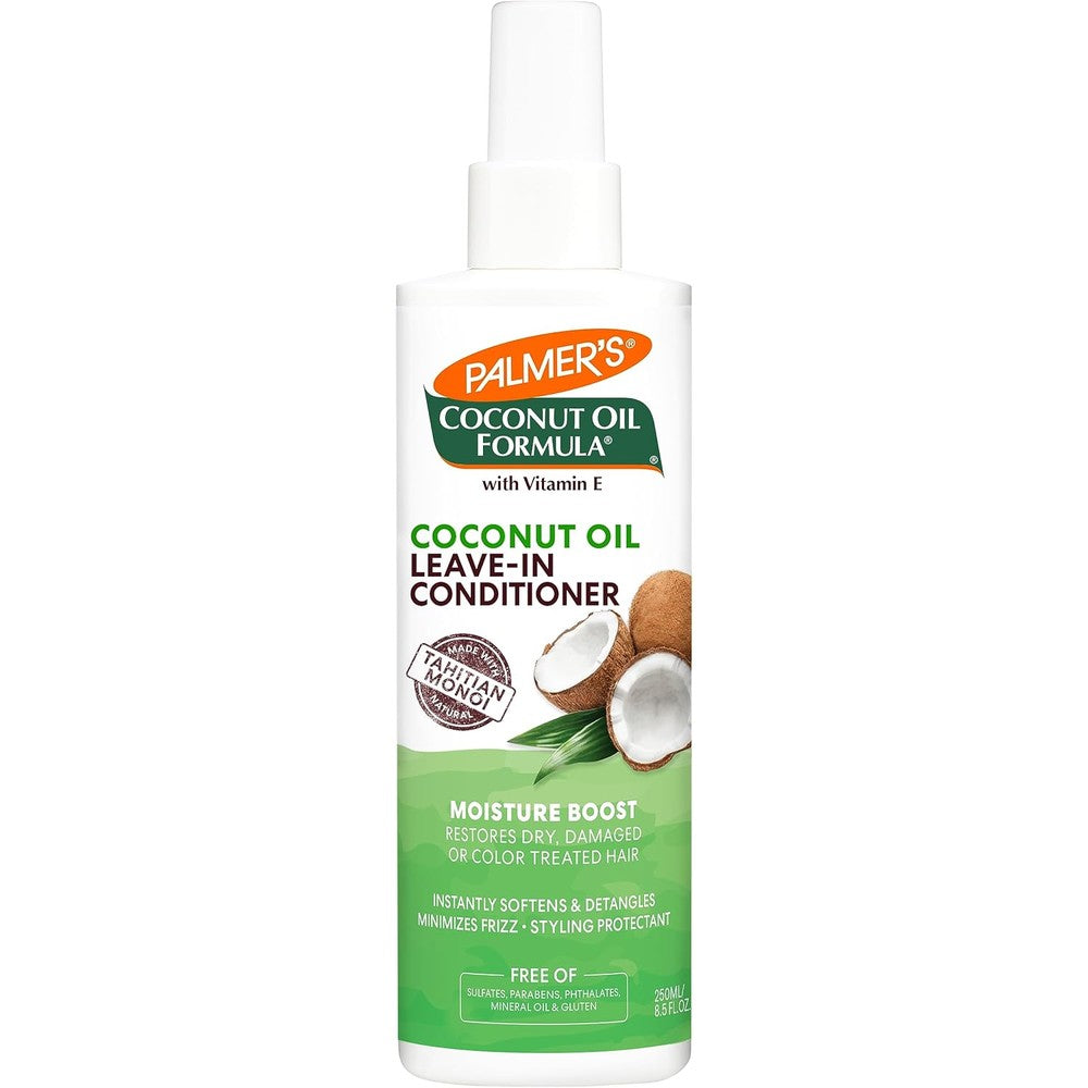 Palmer's Coconut Oil Leave-In Conditioner Spray For Moisture Boost And Minimized Frizz - 250 Milliliters, 1 Count