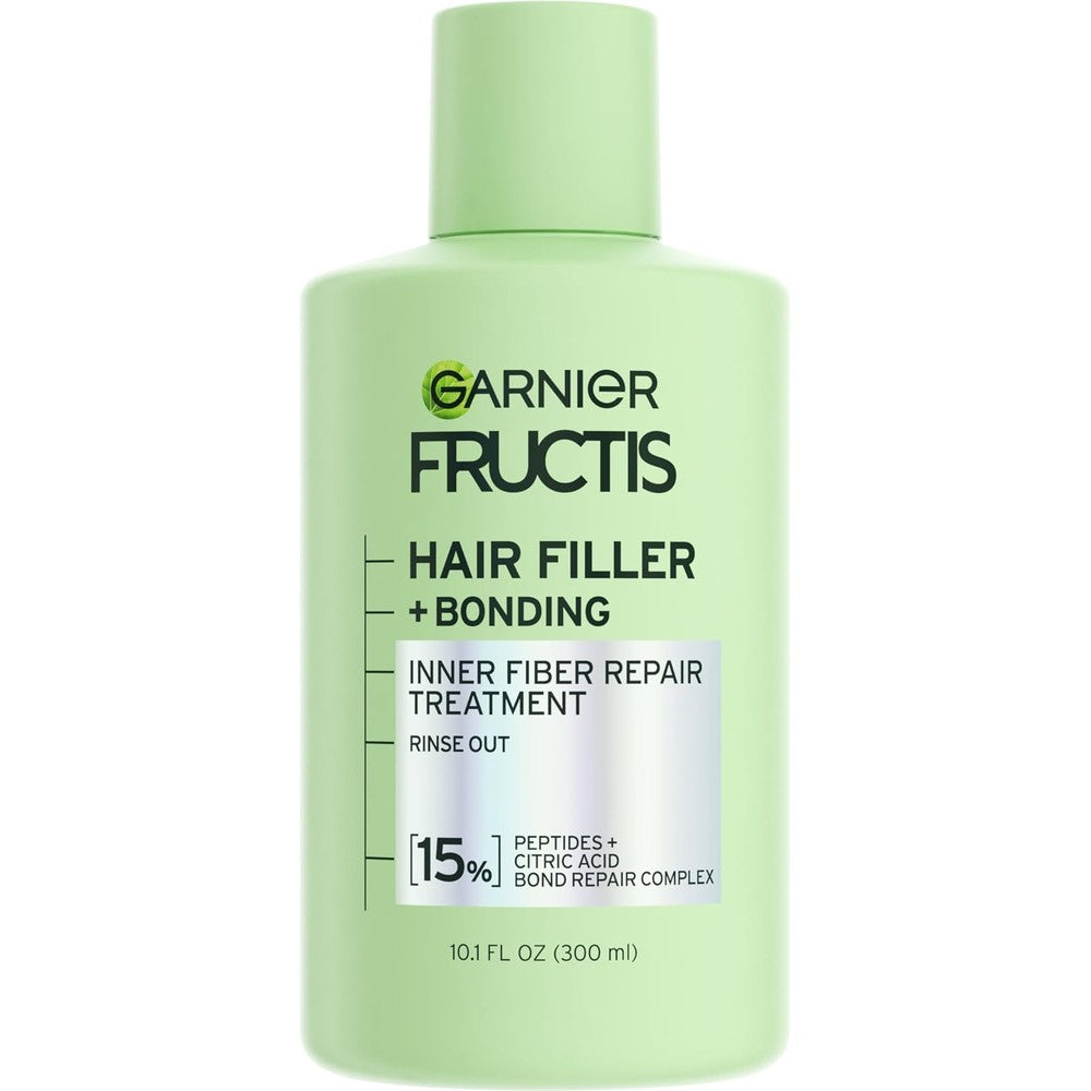 Garnier Fructis Hair Filler Bonding Inner Fiber Rinse Out Pre Shampoo Treatment With Bond Repair Complex, 10.1 Fluid Ounce, 1 Count