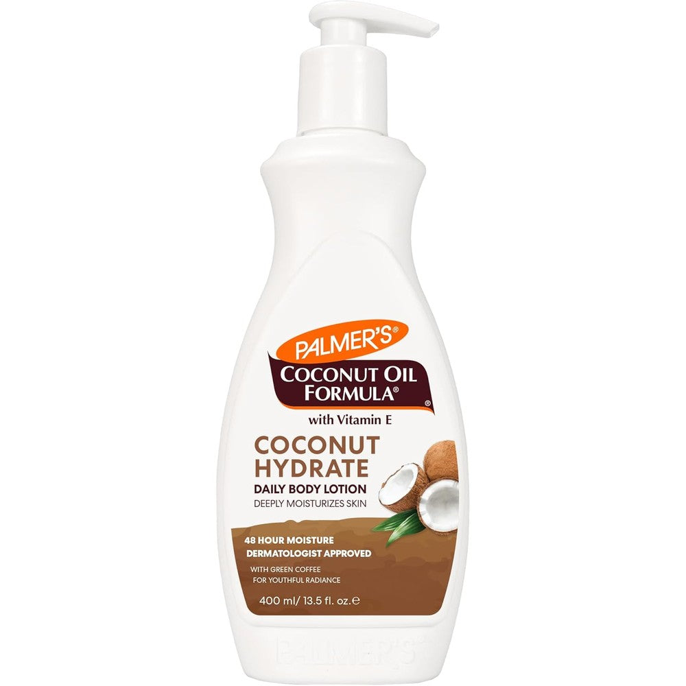 Palmer's Coconut Oil Body Lotion With Green Coffee Extract For Deep Moisturization Radiant And Healthy Looking Skin 400 Milliliters