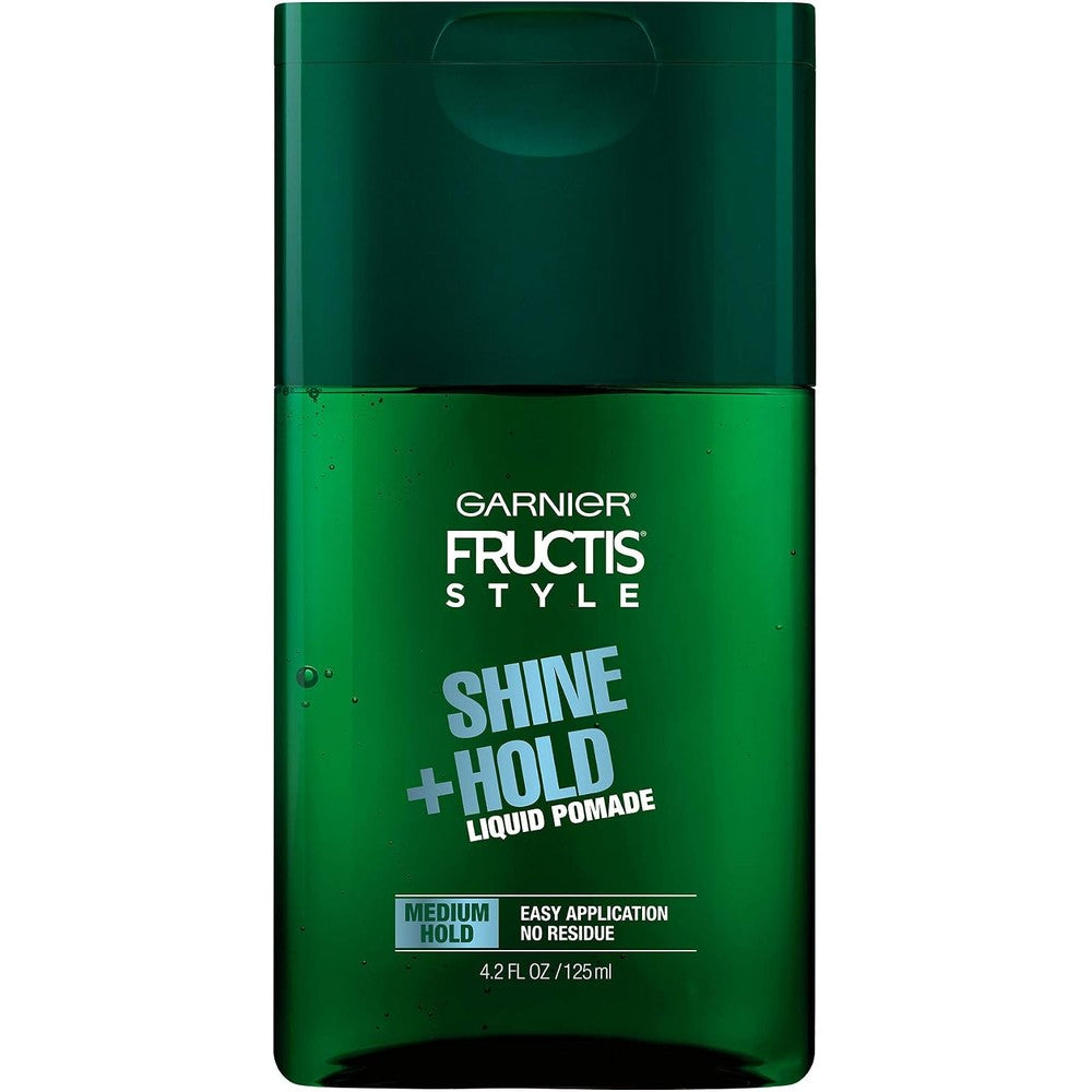 Garnier Fructis Style Shine And Hold Liquid Hair Pomade For Men No Drying Alcohol 4.2 Fluid Ounce