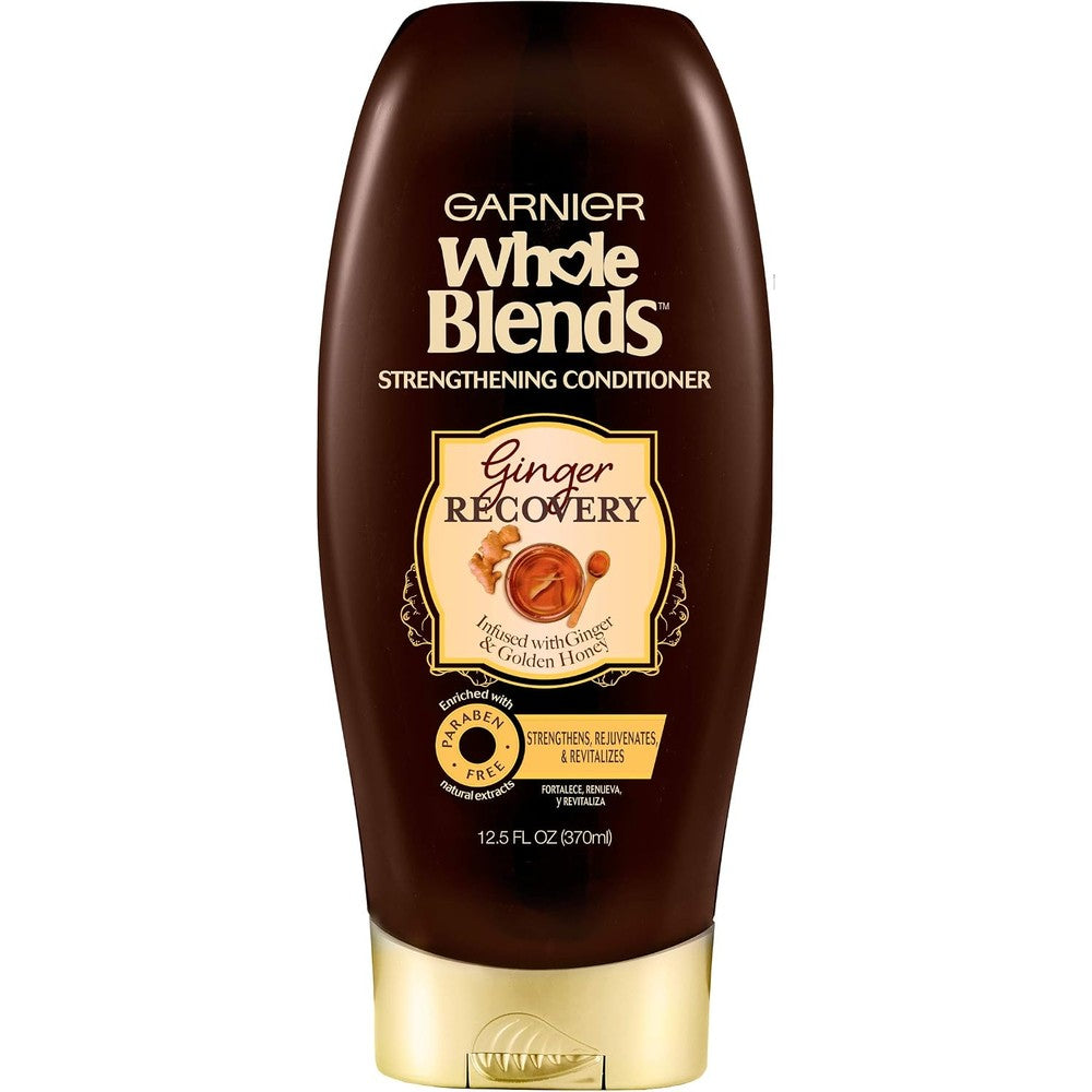Garnier Hair Care Whole Blends Ginger Recovery Strengthening Conditioner, 12.5 Fluid Ounces